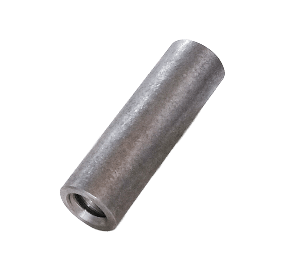 CNI12212.3-P 1/2-6 X 2-1/2 Round Stop Coupling Coil Nut